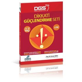 Adeda - DGS Dikkati Güçlendirme Seti Lise 15-18 Yaş - Osman Abalı