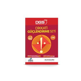 Adeda - DGS Dikkati Güçlendirme Seti Lise 15-18 Yaş - Osman Abalı