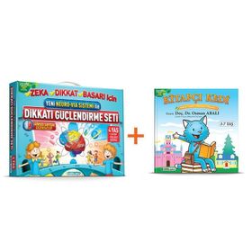 Adeda Dikkati Güçlendirme Seti 4 Yaş + Kitapçı Kedi