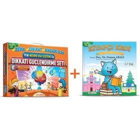 Adeda Dikkati Güçlendirme Seti 6 Yaş + Kitapçı Kedi