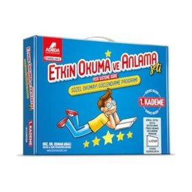 Adeda Etkin Okuma ve Anlama / Okumayı Güçlendirme Seti 1. Kademe 6-7 Yaş - Osman Abalı
