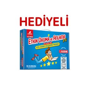 Adeda Etkin Okuma ve Anlama / Okumayı Güçlendirme Seti 1. Kademe 6-7 Yaş - Osman Abalı