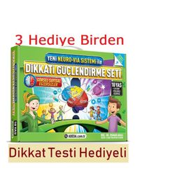 Adeda Yayıncılık Dikkati Güçlendirme Seti 10 Yaş