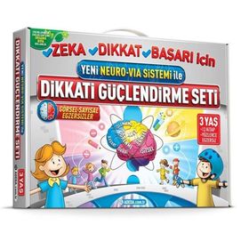 Adeda Yayıncılık Dikkati Güçlendirme Seti 3 Yaş