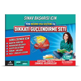 Adeda Yayıncılık Dikkati Güçlendirme Seti 6. Sınıf 12 Yaş
