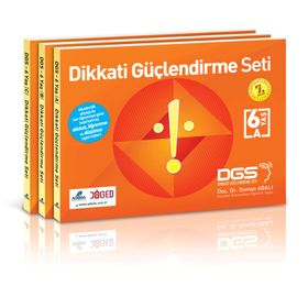 Adeda Yayıncılık Dikkati Güçlendirme Seti 6 Yaş