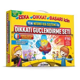 Adeda Yayıncılık Dikkati Güçlendirme Seti 8 Yaş