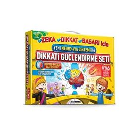 Adeda Yayıncılık Dikkati Güçlendirme Seti 8 Yaş