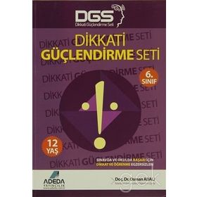 Adeda Yayınları 6.Sınıf Dikkati Güçlendirme Seti 12 Yaş