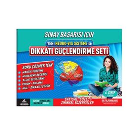 Adeda Yayınları 6.Sınıf Dikkati Güçlendirme Seti 12 Yaş