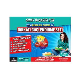 Adeda Yayınları 6.Sınıf Dikkati Güçlendirme Seti 12 Yaş