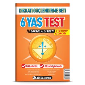 Adeda Yayınları Dikkati Güçlendirme Seti 6 Yaş Yaprak Test
