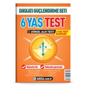 Adeda Yayınları Dikkati Güçlendirme Seti 6 Yaş Yaprak Test