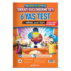 Adeda Yayınları Dikkati Güçlendirme Seti 6 Yaş Yaprak Test