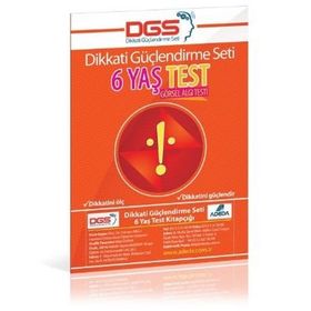 Adeda Yayınları Dikkati Güçlendirme Seti 6 Yaş Yaprak Test