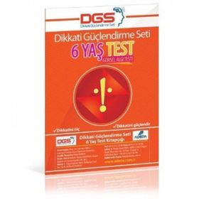 Adeda Yayınları Dikkati Güçlendirme Seti 6 Yaş Yaprak Test