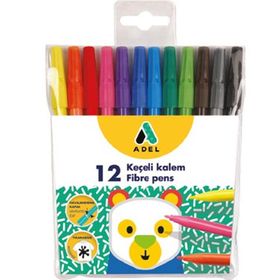 Adel 12 Renk Keçeli Kalem