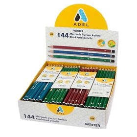 Adel 144'lü Writer Mercanlı Kurşun Kalem