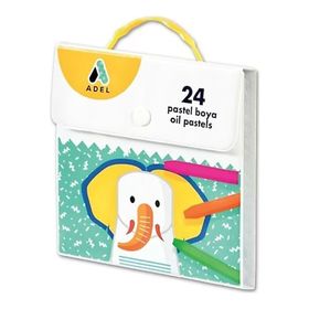 Adel 24 Renk Çantalı Pastel Boya