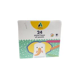 Adel 2411 24 Renk Yağlı Pastel Boya
