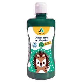 Adel 500 ml Yeşil Guaj Boya
