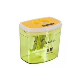Adel 685 Auto Lock Çiftli Hazneli Kalemtraş Karışık Renkler