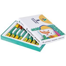 Adel 8 Renk Pastel Boya