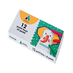 Adel 837000 12'li Yağlı Pastel Boya