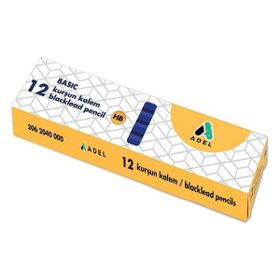 Adel Basic Köşeli Daldırma Hb - Renkli Kurşun Kalem