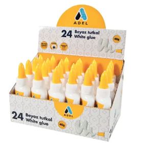 Adel Beyaz 40 Gram 24'lü Tutkal