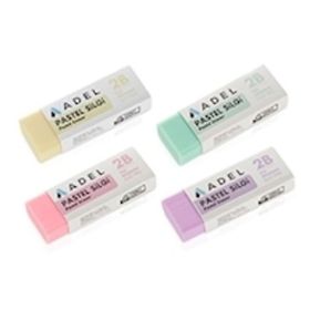 Adel Dust-Free 4 Adet Pastel Renk Silgi