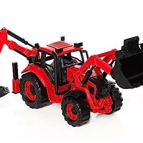 Adel Farm City Kırmızı Kazıcı Yükleyici