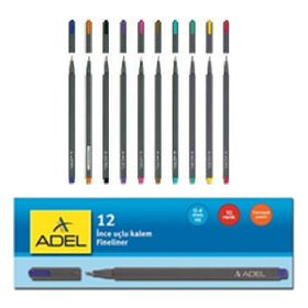 Adel Fineliner Açık Turkuaz Keçe Uçlu Kalem