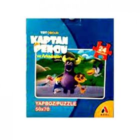 Adel Kaptan Pengu ve Arkadaşları 24 Parça Puzzle