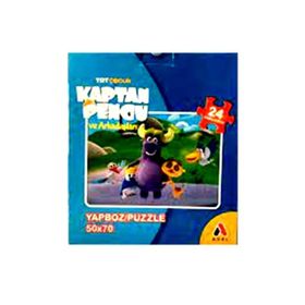 Adel Kaptan Pengu ve Arkadaşları 24 Parça Puzzle
