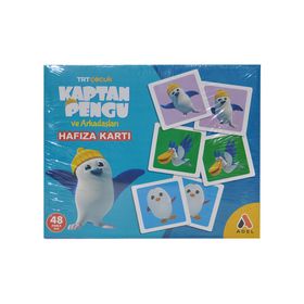 Adel Kaptan Pengu ve Arkadaşları 48 Parça Hafıza Kartı