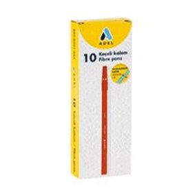 Adel Keçeli Kalem Kırmızı 10'lu Paket