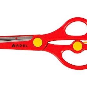 Adel Korumalı Yaylı Kırmızı Okul Makası