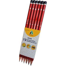Adel Mercanlı 12'li Paket Kırmızı Kurşun Kalem