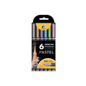 Adel Prime Ink 6'lı Pastel Fineliner
