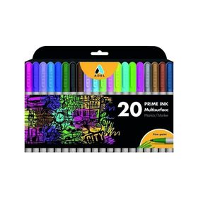 Adel Prime Ink Multisurface 20'li Karma Marker