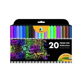 Adel Prime Ink Multisurface 20'li Karma Marker