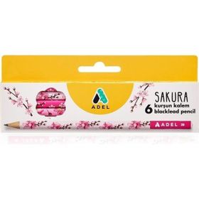 Adel Sakura 6'lı Kurşun Kalem