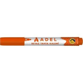 Adel Turuncu Beyaz Tahta Kalemi