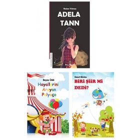 Adela Tann Biri Şiir Mi Dedi? Çocuk Kitapları Seti 2 Kitap