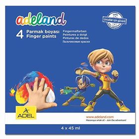 Adeland 2340630100000 4 Renk Parmak Boyası