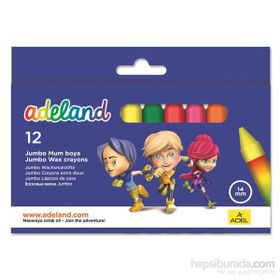 Adeland 4342854100000 12 Renk Jumbo Mum Boya