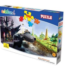 Adeland A3 Basic 100 Parça Puzzle