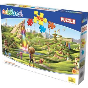 Adeland A3 Basic 100 Parça Puzzle