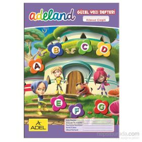 Adeland A4 40 Yaprak Kılavuz Çizgili Güzel Yazı Defteri